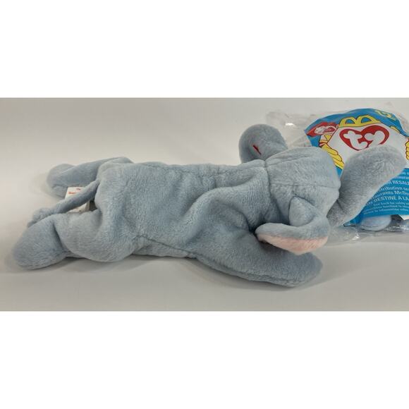 Ty Beanie Babies Bundle (2pcs) Peanut The Elephant And Peanut McDonald’s Toy - Picture 6 of 13